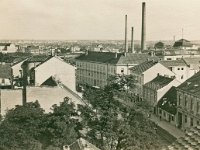 Vlaška ulica 1929. godine. Foto Vladimir Horvat. Slikano sa zvonika župne crkve sv. Petra